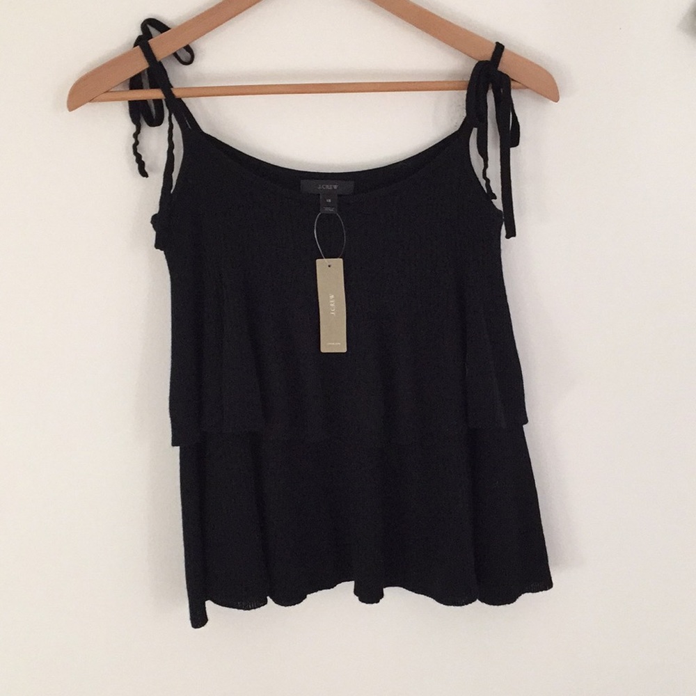 BNWT J.crew ruffle top